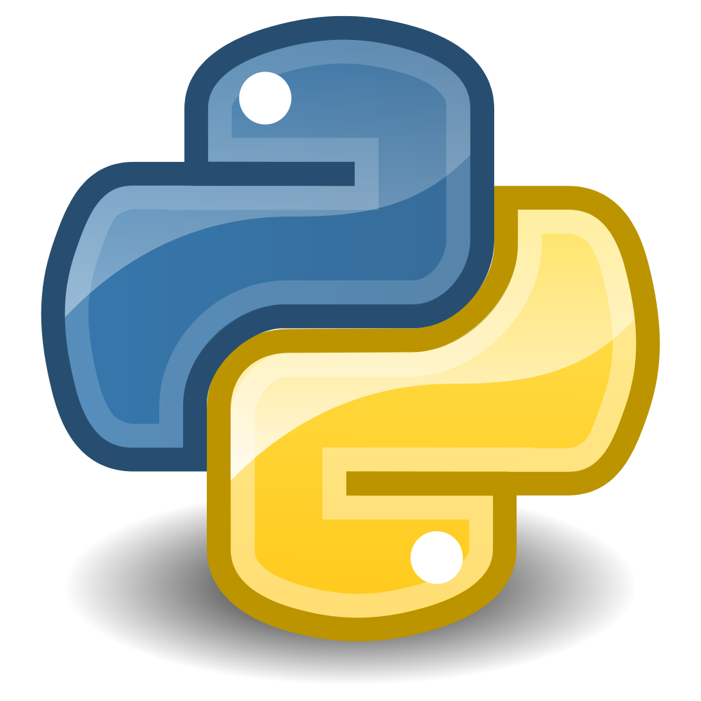 Python programming logo